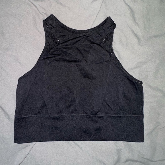 Women's Sports Bra - Black - Stretchy - US Women's Small - Picture 1 of 5